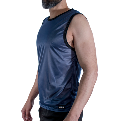 Macho - camiseta azul marinho tamanho l/xl - image 2