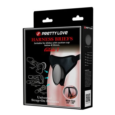 Pretty love - arnês universal com strap-on preto - image 6