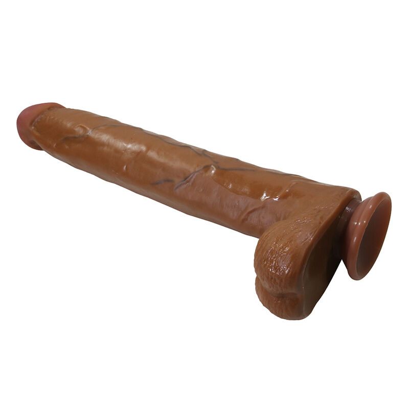 PRETTY LOVE - DANY DILDO FLEXÍVEL REALISTA COM VENTOSA 36 CM -Ø- 5,6 CM MARROM 4 Pretty love - dany dildo flexível realista com ventosa 36 cm -ø- 5,6 cm marrom - image 4