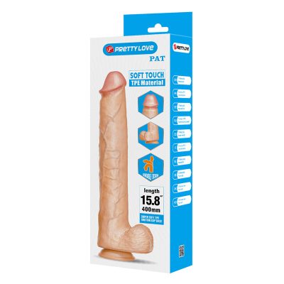 PRETTY LOVE - PAT DILDO FLEXÍVEL REALISTA COM VENTOSA 40 CM -Ø- 6 CM 13 Pretty love - pat dildo flexível realista com ventosa 40 cm -ø- 6 cm - image 7