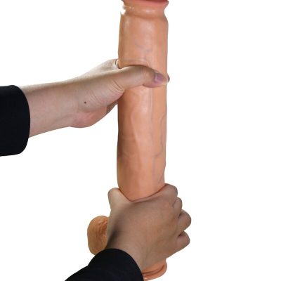 Pretty love - rael dildo flexível realista com ventosa 40 cm -ø- 6 cm marrom - image 6
