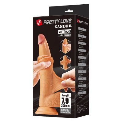 Pretty love - xander dildo realista 20 cm ø 5 cm natural - image 9
