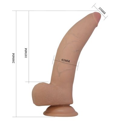 Pretty love - xander dildo realista 20 cm ø 5 cm natural - image 7