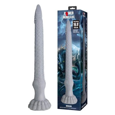 Power monsters - dildo de silicone basilisk fantasy 43 cm ø 5 cm - image 8