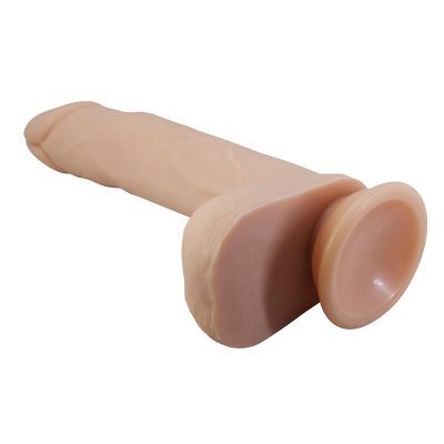 Pretty love - davey dildo vibratório com controle remoto, 22,5 cm ø 4,8 cm natural - image 4