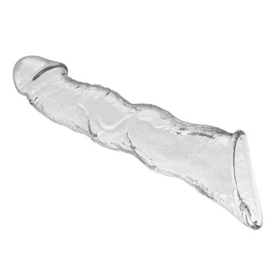 Pretty love - capa extensora de pênis ajustável 28 cm ø 4,5 cm transparente - image 4