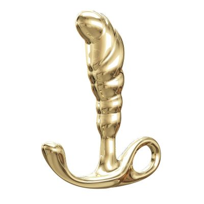 PRETTY LOVE - MASSAGEADOR DE PRÓSTATA JACK EM LIGA DE ZINCO DOURADO