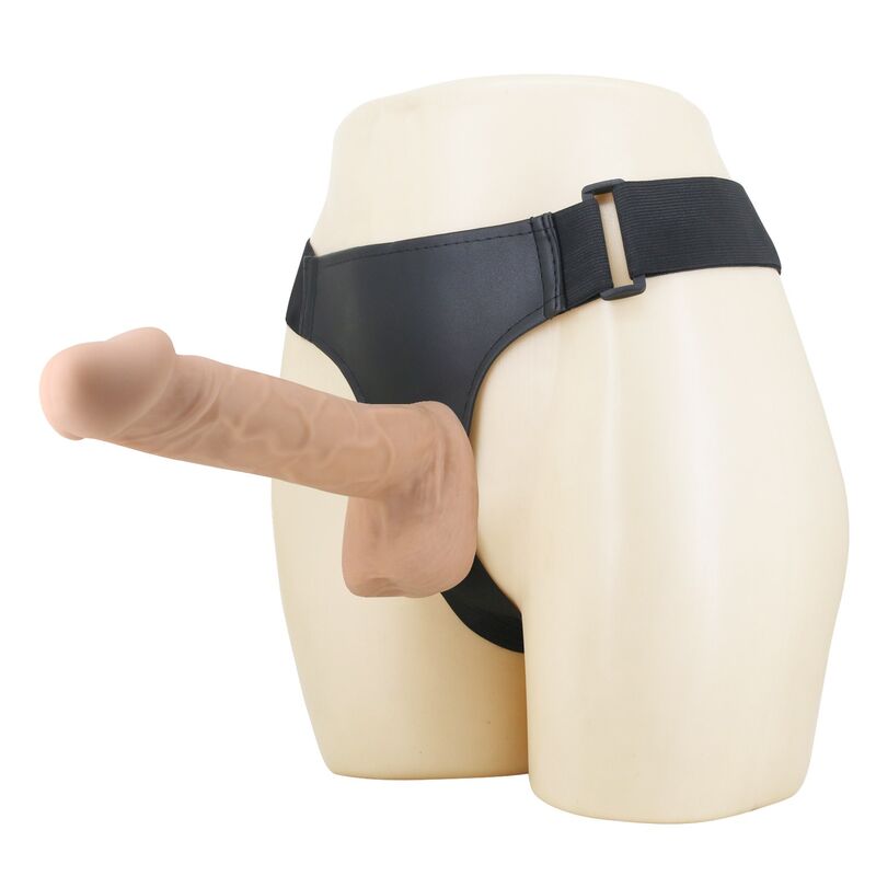 PRETTY LOVE - KASPAR HARNESS COM DILDO FLEXÍVEL 21 CM Ø 5 CM NATURAL 2 Pretty love - kaspar harness com dildo flexível 21 cm ø 5 cm natural - image 2