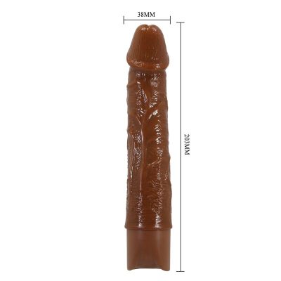 Pretty love - vibrador realista leonardo 20 cm ø 4 cm marrom - image 10