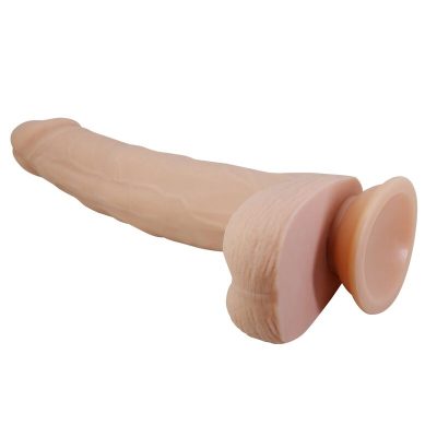 Pretty love - miles dildo vibratório com controle remoto, 23,5 cm ø 4,8 cm natural - image 5