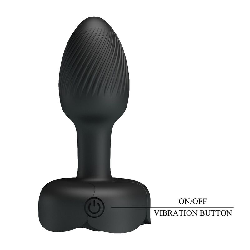 PRETTY LOVE - PLUG ANAL VIBRATÓRIO RECARREGÁVEL COM 10 MODOS - PRETO 4 Pretty love - plug anal vibratório recarregável com 10 modos - preto - image 4