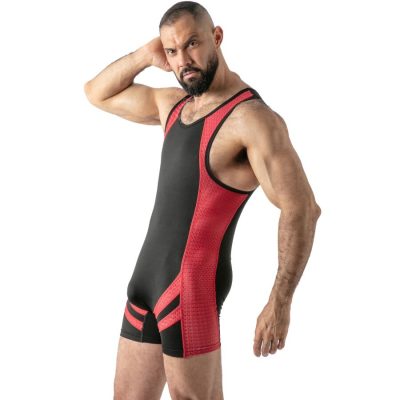 LOCKER GEAR - CAMISETA REGATA DE ACESSO LIVRE VERMELHA M