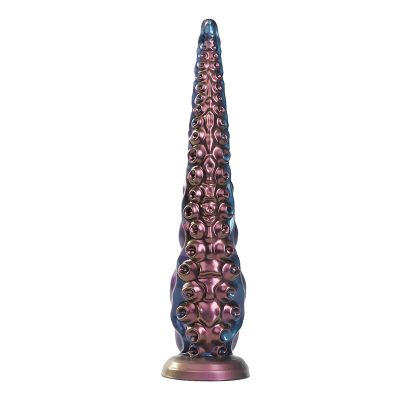 POWER MONSTERS - DILDO DE SILICONE FANTASIA TRICOLOR COM TENTÁCULOS ABISSAIS 46 CM Ø 7 CM 10 Power monsters - dildo de silicone fantasia tricolor com tentáculos abissais 46 cm ø 7 cm - image 4