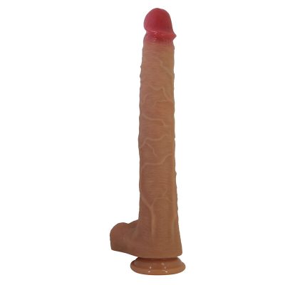 Pretty love - terin plus dildo de silicone realista com ventosa 37,6 cm ø 5,5 cm - image 3
