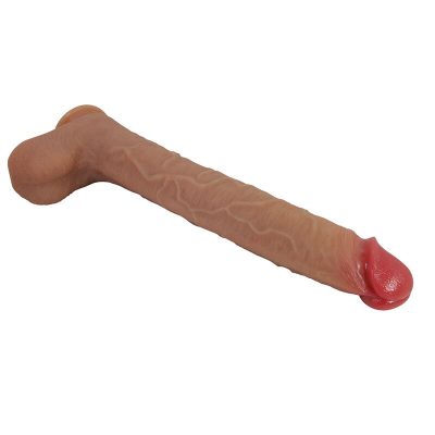 Pretty love - terin plus dildo de silicone realista com ventosa 37,6 cm ø 5,5 cm - image 5