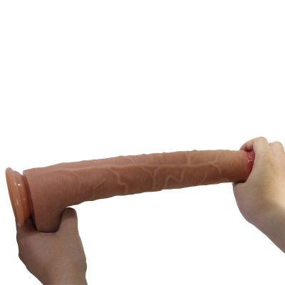 Pretty love - terin plus dildo de silicone realista com ventosa 37,6 cm ø 5,5 cm - image 6