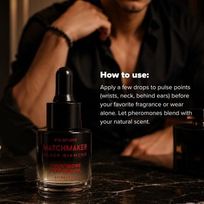 Eye of love - óleo perfume de feromônios de diamante negro matchmaker 20 ml - image 6