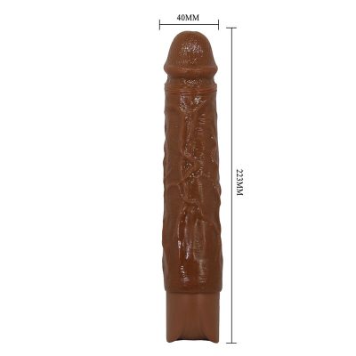 Pretty love - kessler vibrador realista com 10 modos de vibração e 10 intensidades, 22 cm, marrom - image 14