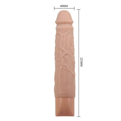 Pretty love - kessler dildo vibratório realista com 10 modos de vibração e 10 níveis de profundidade, 22 cm natural - image 9