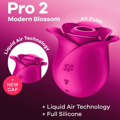Satisfyer - air pulse pro 2 modern blossom vibrador - image 8