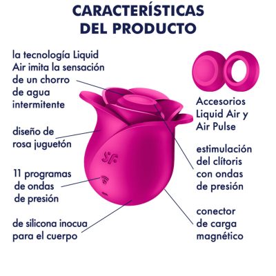 Satisfyer - air pulse pro 2 modern blossom vibrador - image 6