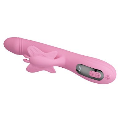 PRETTY LOVE - VIBRADOR BELLA RABBIT COM ESTIMULAÇÃO DE BORBOLETA E LED ROSA 17 Pretty love - vibrador bella rabbit com estimulação de borboleta e led rosa - image 7