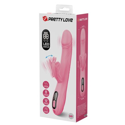 PRETTY LOVE - VIBRADOR BELLA RABBIT COM ESTIMULAÇÃO DE BORBOLETA E LED ROSA 21 Pretty love - vibrador bella rabbit com estimulação de borboleta e led rosa - image 11