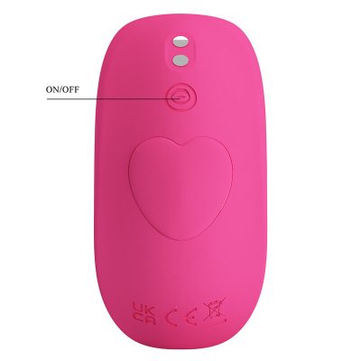 Pretty love - massageador hazelynn com 12 funções e controle por aplicativo (rosa) - image 5