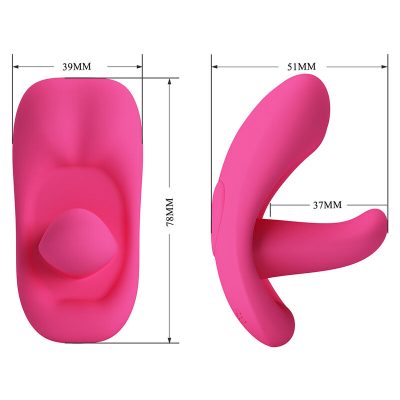 Pretty love - massageador hazelynn com 12 funções e controle por aplicativo (rosa) - image 7