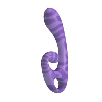 Alternative view of PRETTY LOVE - SUMMER VIBRADOR DE DUAS PONTAS COM ALÇA 19 CM Ø 3,5 CM ROXO