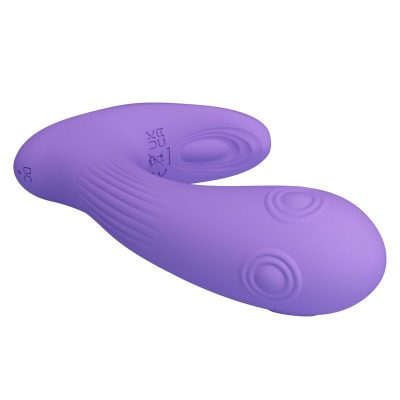 Pretty love - vibrador de dupla estimulação recarregável andromeda roxo - image 7
