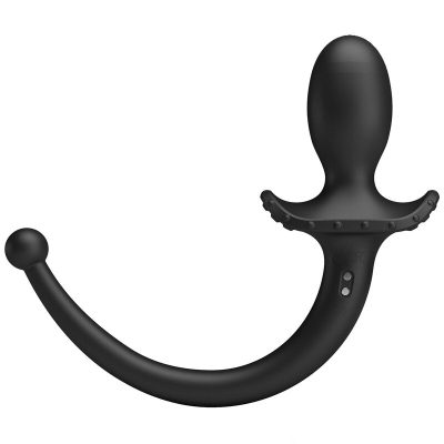 Pretty love - vibrador anal e períneo com controle por aplicativo anthony, preto - image 4