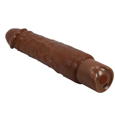 Pretty love - vibrador realista duke 23,5 cm ø 4,8 cm marrom - image 7
