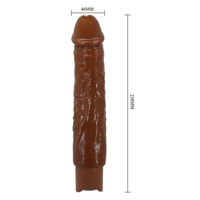 Pretty love - vibrador realista duke 23,5 cm ø 4,8 cm marrom - image 10