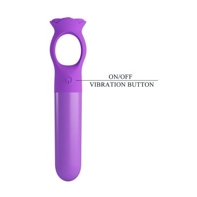 Pretty love - mini vibrador massageador recarregável giana roxo - image 4