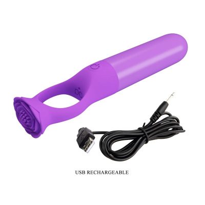 Pretty love - mini vibrador massageador recarregável giana roxo - image 8