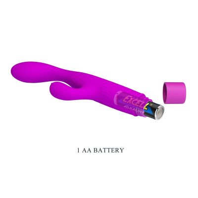 Pretty love - vibrador jene com dupla estimulação do ponto g e do clitóris - roxo - image 5