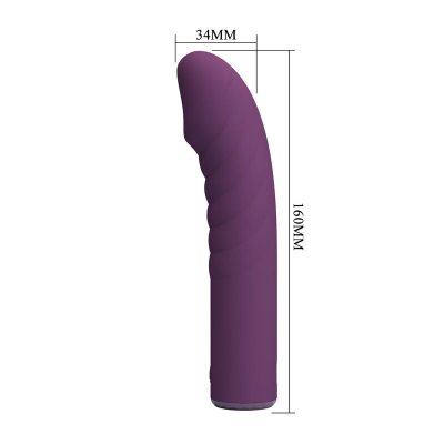 Pretty love - vibrador recarregável ryland com 10 funções - roxo - image 8