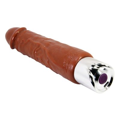 Pretty love - vibrador realista profissional 23,5 cm ø 4,8 cm marrom - image 6