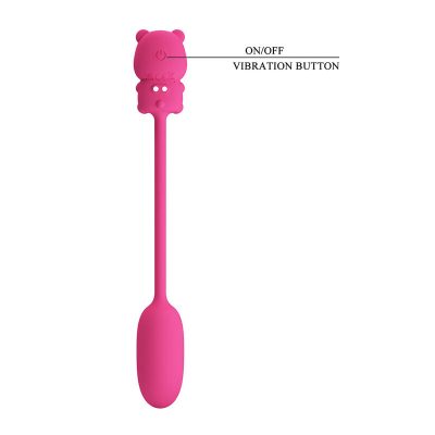 Pretty love - vibrador bullet recarregável olson com controle remoto com fio rosa - image 6
