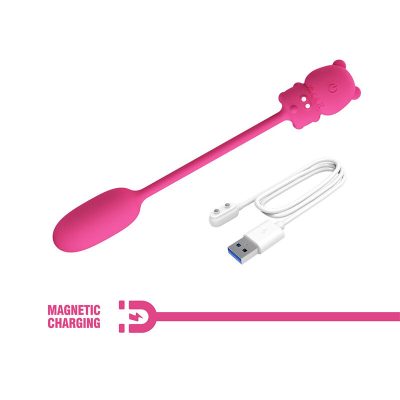 Pretty love - vibrador bullet recarregável olson com controle remoto com fio rosa - image 10