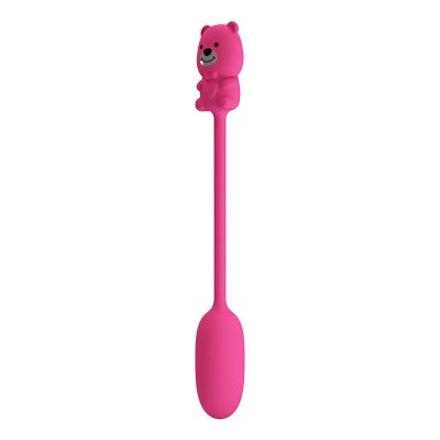 Pretty love - vibrador bullet recarregável olson com controle remoto com fio rosa - image 5