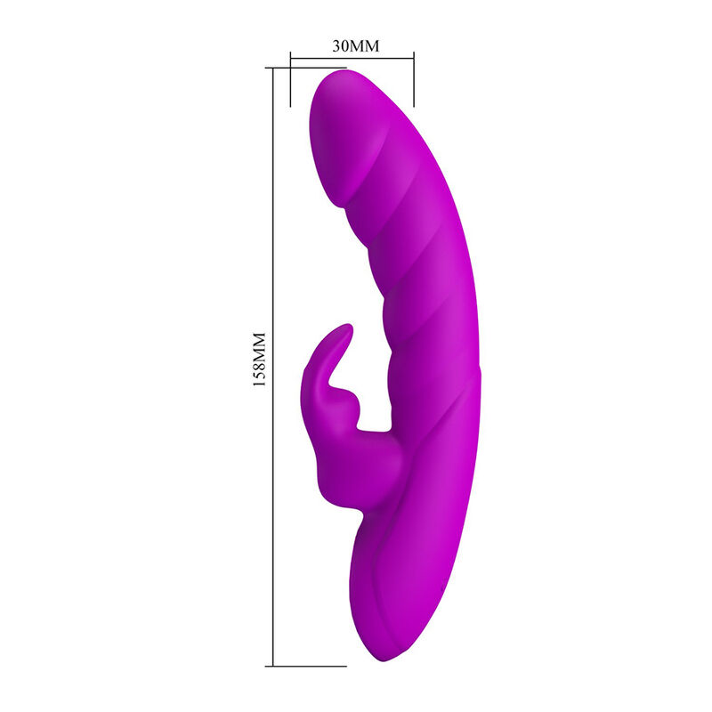 PRETTY LOVE - MONICA VIBRADOR RECARREGÁVEL COM DUPLA ESTIMULAÇÃO PARA PONTO G E CLITÓRIS ROXO 8 Pretty love - monica vibrador recarregável com dupla estimulação para ponto g e clitóris roxo - image 8