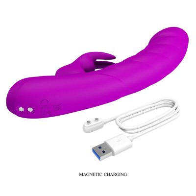 PRETTY LOVE - MONICA VIBRADOR RECARREGÁVEL COM DUPLA ESTIMULAÇÃO PARA PONTO G E CLITÓRIS ROXO 17 Pretty love - monica vibrador recarregável com dupla estimulação para ponto g e clitóris roxo - image 9