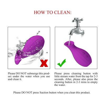 Pretty love - garrafa mágica estimulador clitoriano recarregável por sucção - roxo - image 11