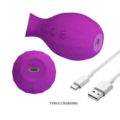 Pretty love - garrafa mágica estimulador clitoriano recarregável por sucção - roxo - image 10