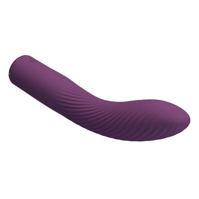 Pretty love - vibrador recarregável kissell com 10 funções - roxo - image 5