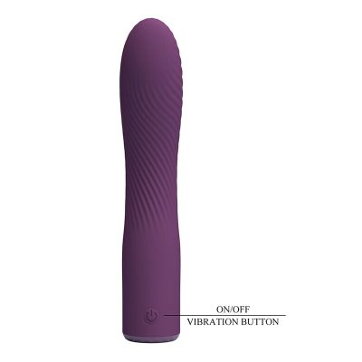 Pretty love - vibrador recarregável kissell com 10 funções - roxo - image 6