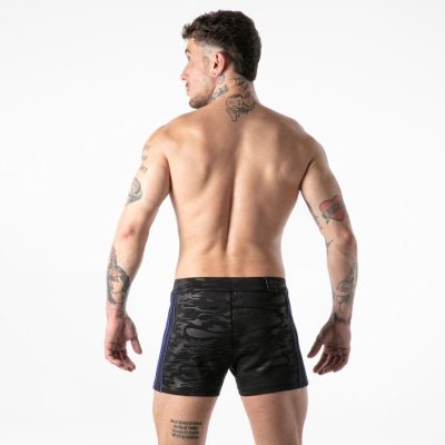 Alternative view of LOCKER GEAR - CAMISETA PRETA CURTA COM ACESSO MILITAR COMPLETO S