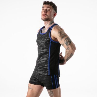 LOCKER GEAR - REGATA AZUL COM ACESSO MILITAR COMPLETO